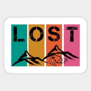 Lost in the nature Sticker